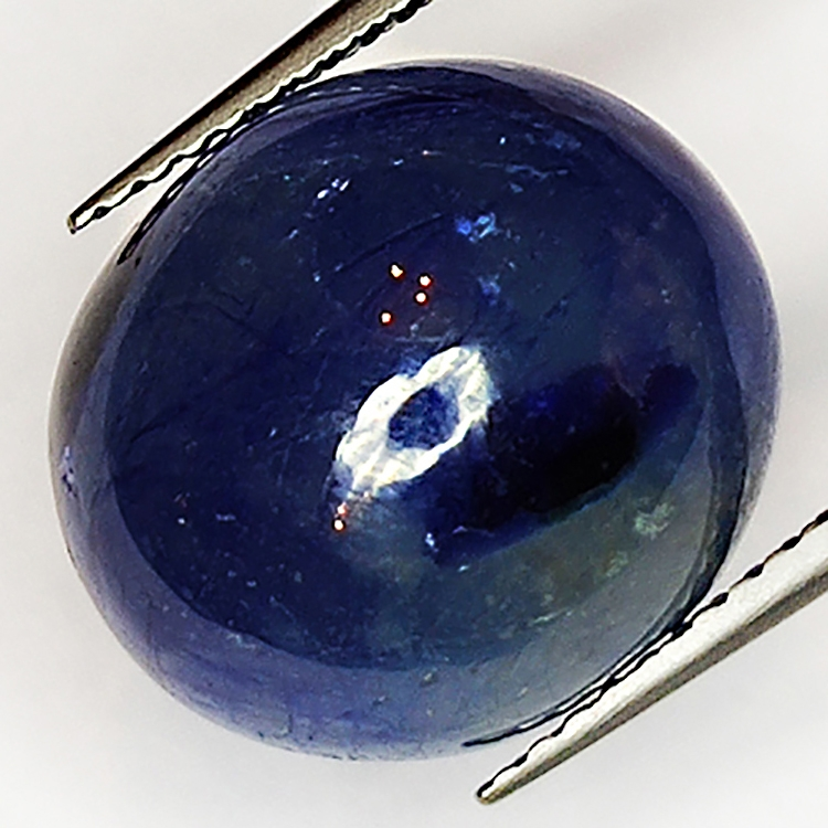 15.25ct Zaffiro Blu cabochon ovale 14.3x12.4mm