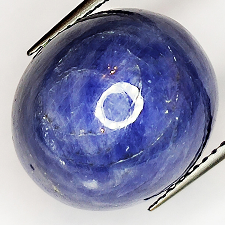 21.30ct Blue Sapphire cabochon oval 15.3x13.2mm