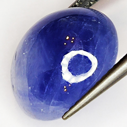 12.95ct Blue Sapphire cabochon oval 14.0x12.4mm