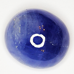 12.95ct Zaffiro Blu cabochon ovale 14.0x12.4mm