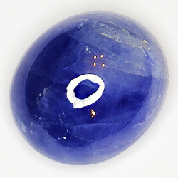 12.95ct Blue Sapphire cabochon oval 14.0x12.4mm