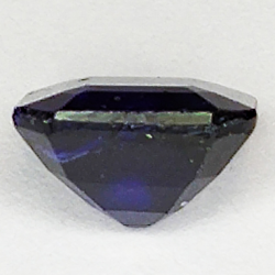 4.48ct Blauer Saphir smaragdschliff 9.2x8.9mm