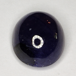 10.41ct Blauer Saphir cabochon oval 13.0x11.0mm