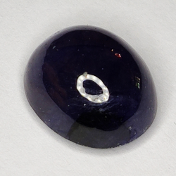 10.41ct Zaffiro Blu cabochon ovale 13.0x11.0mm