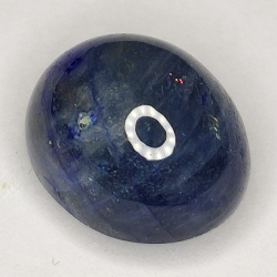 13.80ct Blauer Saphir cabochon oval 13.3x11.0mm