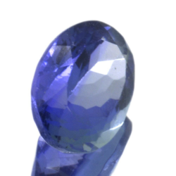 Tanzanite de 1,23 ct, taille ovale, 7,53x5,53 mm