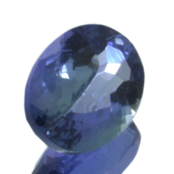 Tanzanite 1,54 ct taille ovale 8,14x6,14 mm