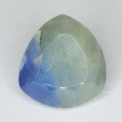 9.20ct Blue Sapphire trilliant cut 12.1x12.0mm