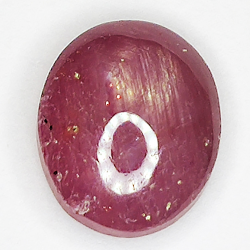 5.35ct Rubin Stern cabochon oval 10.4x8.7mm