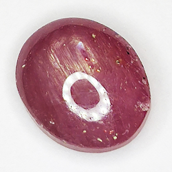 5.35ct Rubin Stern cabochon oval 10.4x8.7mm