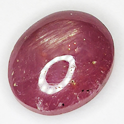 5.35ct Rubin Stern cabochon oval 10.4x8.7mm