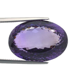 38.41ct Amethyst Oval cut 24.4X17.3mm