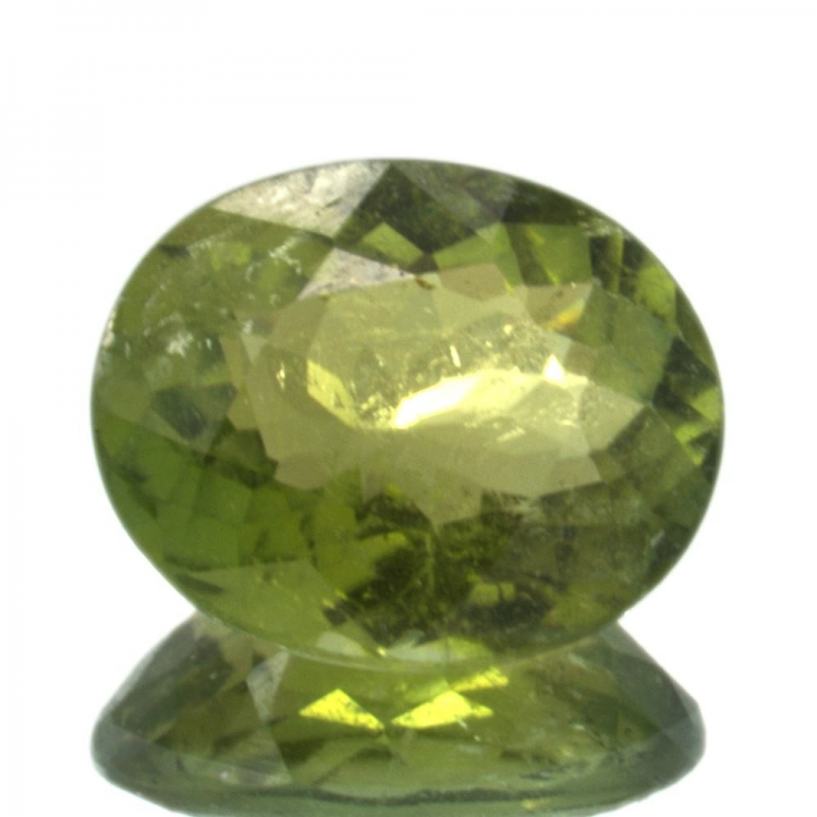 Tourmaline ovale de 2,78 ct, taille 10,02x8,21 mm