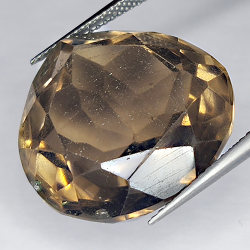 30.42ct Smoky Quartz pear cut 20x20mm