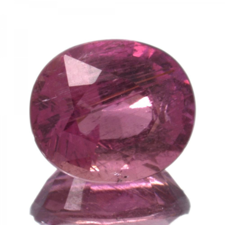 Tourmaline ovale de 2,17 ct, taille 8,47 x 7,31 mm