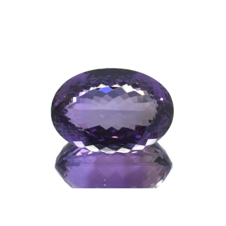 38.41ct Amethyst Oval cut 24.4X17.3mm