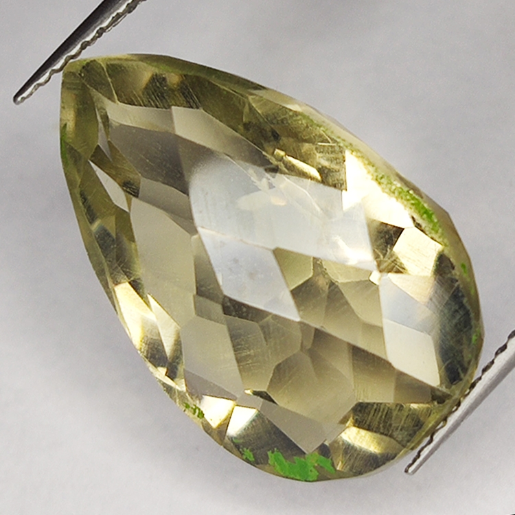 18.20ct Smoky Quartz pear cut 20x13mm