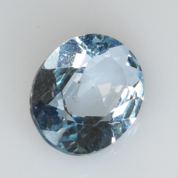 3.73ct Topazio Blu taglio ovale 11.1x9.0mm