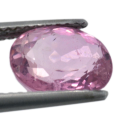 Tourmaline ovale de 2,66 ct, taille 9,41 x 7,82 mm