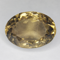 46,51ct Rauchquarz ovalschliff 26x18mm