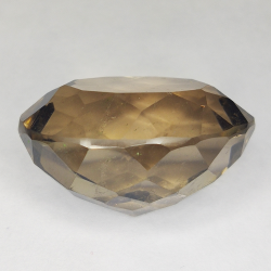 46.51ct Quartz Fumé coupe ovale 26x18mm