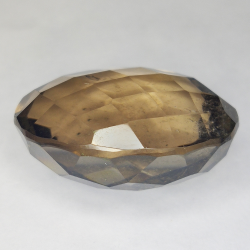 72.86ct Cuarzo Ahumado talla oval 30.5x23.5mm