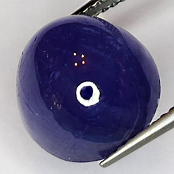 10.35ct Zafiro Azul cabujón oval 12x11mm