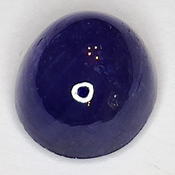 10.35ct Blue Sapphire cabochon oval 12x11mm