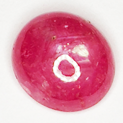 1.93ct Rubino Stella cabochon ovale 7.5x6.6mm