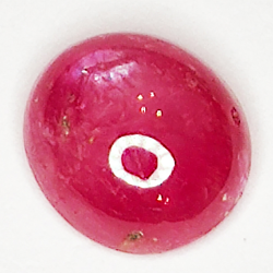 1.97ct Ruby Star cabochon oval 7.6x6.7mm