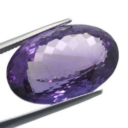 35.38ct Amethyst Oval Cut 25.6X17.00mm