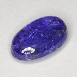 3.65ct Tanzanite cabochon oval 12.1x7.7mm