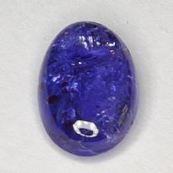 3.65ct Tanzanite cabochon ovale 12.1x7.7mm