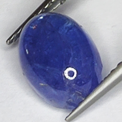 2.75ct Tanzanite cabochon ovale 9.5x6.8mm