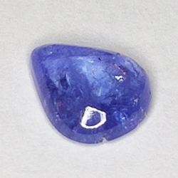 2.55ct Tanzanite cabochon pera 10.0x8.4mm