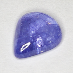 2.55ct Tanzanite pear cabochon 10.0x8.4mm