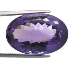 35.38ct Amethyst Oval Cut 25.6X17.00mm