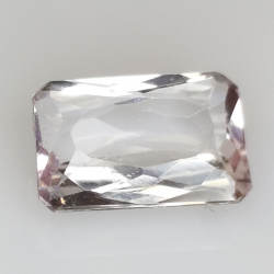 6,53ct Kunzit smaragdschliff 13x9mm