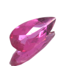 Tourmaline Rubellite 1,47 ct taille poire 13,08x5,73 mm