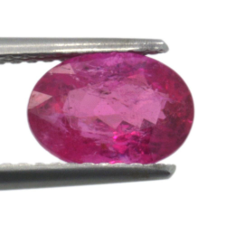 1.68ct.Rubellite Tourmaline Oval Cut