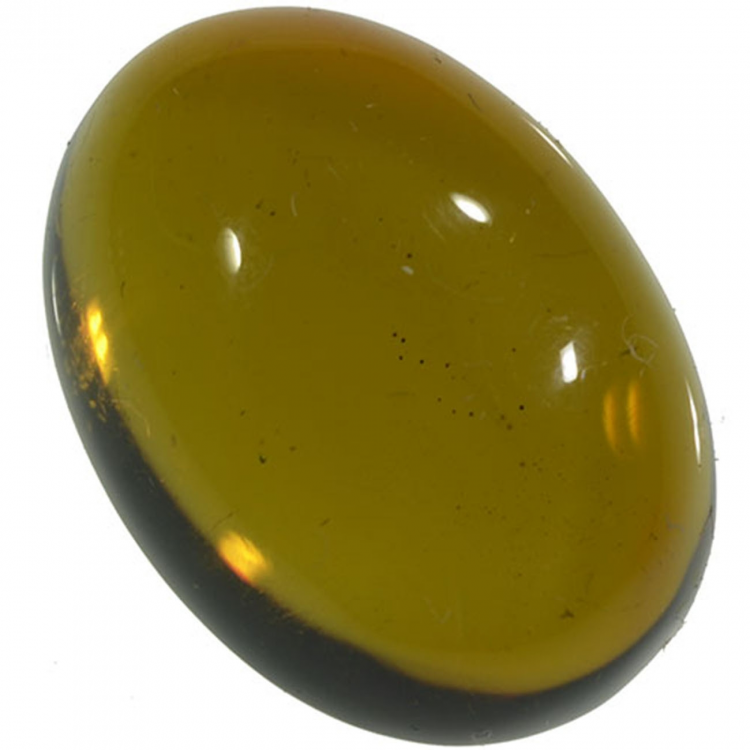 5.27ct Ambre cabochon ovale 17x13mm