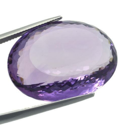 60.86ct Amethyst Oval Cut 30.00x22.00mm