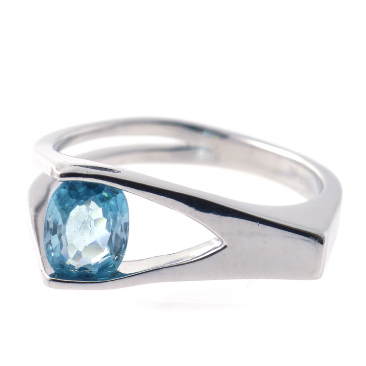 Anillo de Gemas y Plata 925