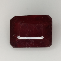 Rubis taille émeraude 5.80ct