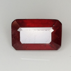 Emerald cut ruby 2.30ct