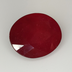 Rubin im Smaragdschliff 18,96ct