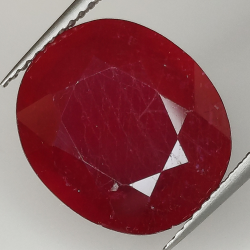 Rubis taille émeraude 10.44ct