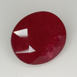 Rubin im Smaragdschliff 13,72ct