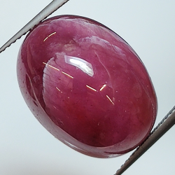 Rubí cabujón oval 39.30ct