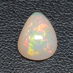 Ethiopian pear-cut opal 1.52ct